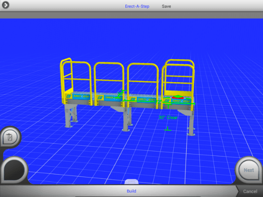 cooling tower access platform