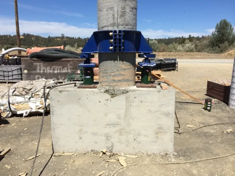concrete column testing